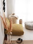 Atelier Del Sofa Cojín TEDDY Mostaza 70x70x27 cm